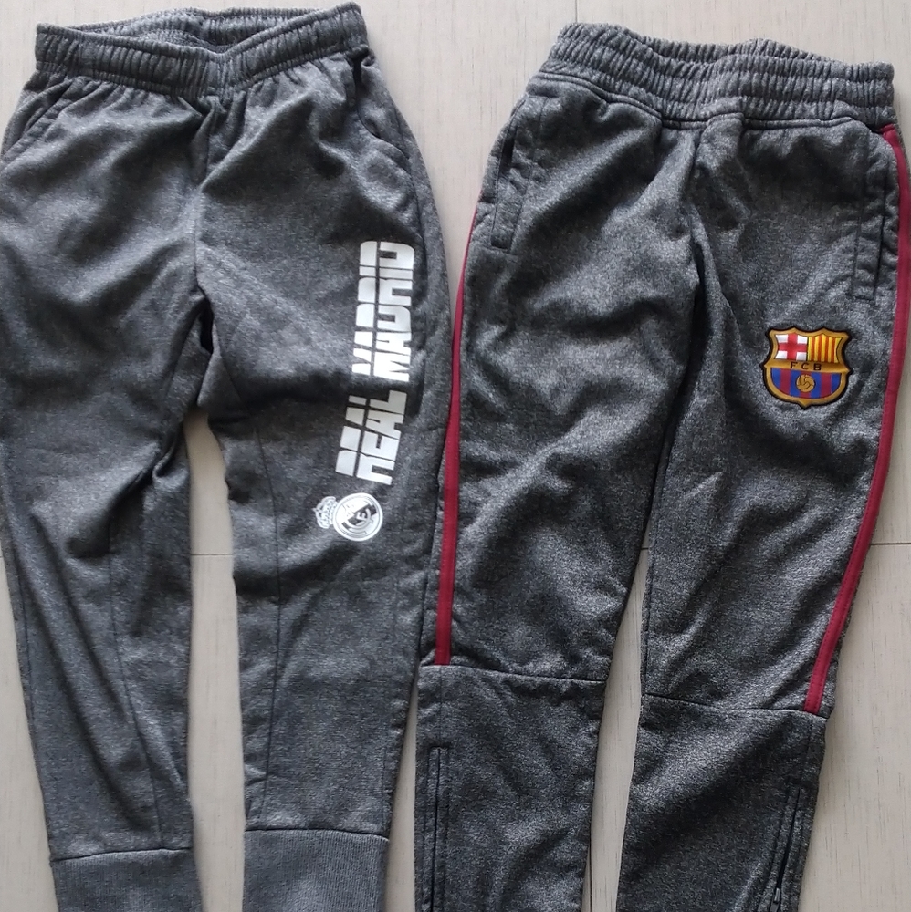 Boy's soccer pants REAL MADRID and FCB